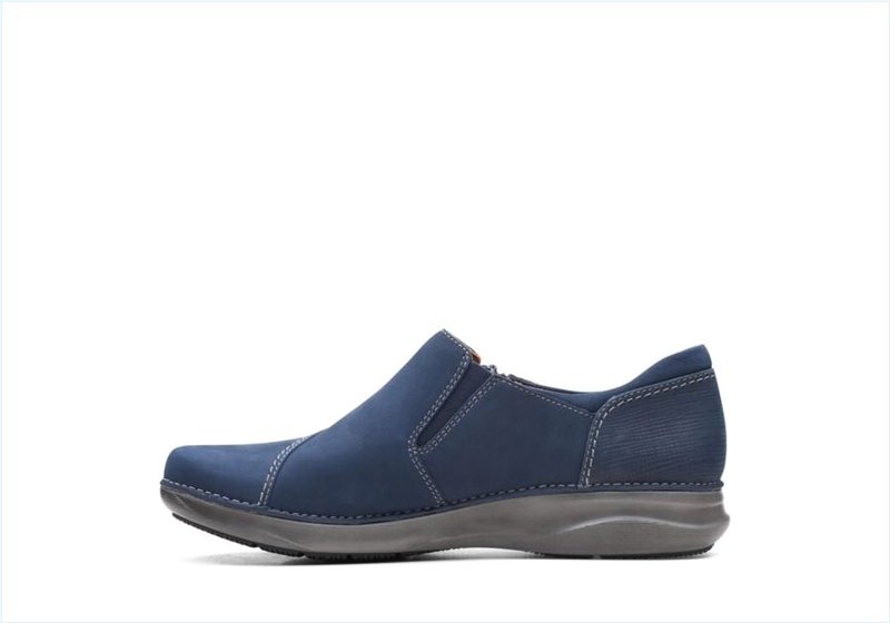  Appley Zip / Navy Nubuck Womens Shoes