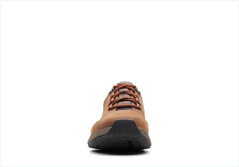  Wave2.0 Tie / Dark Tan Nubuck Mens Sport Shoes