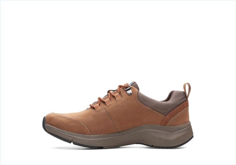  Wave2.0 Tie / Dark Tan Nubuck Mens Sport Shoes