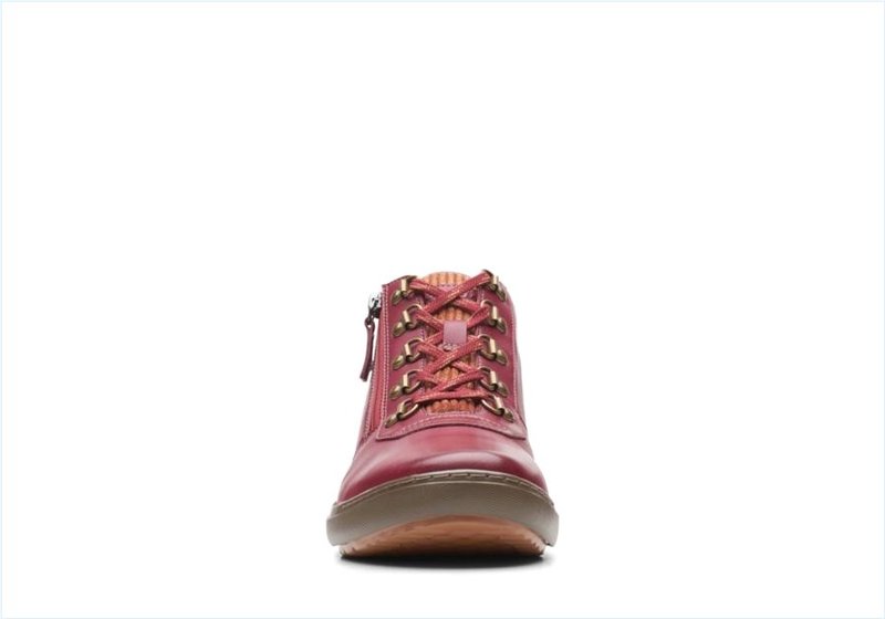  Nalle Mid / Wine Leather Womens Boots