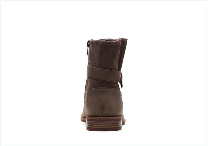  Camzin Strap / Dark Taupe Womens Boots