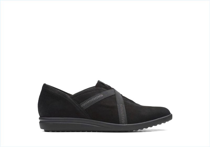  Tamzen Step / Black Nubuck Womens Shoes