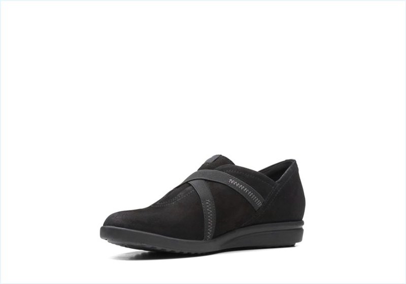  Tamzen Step / Black Nubuck Womens Shoes