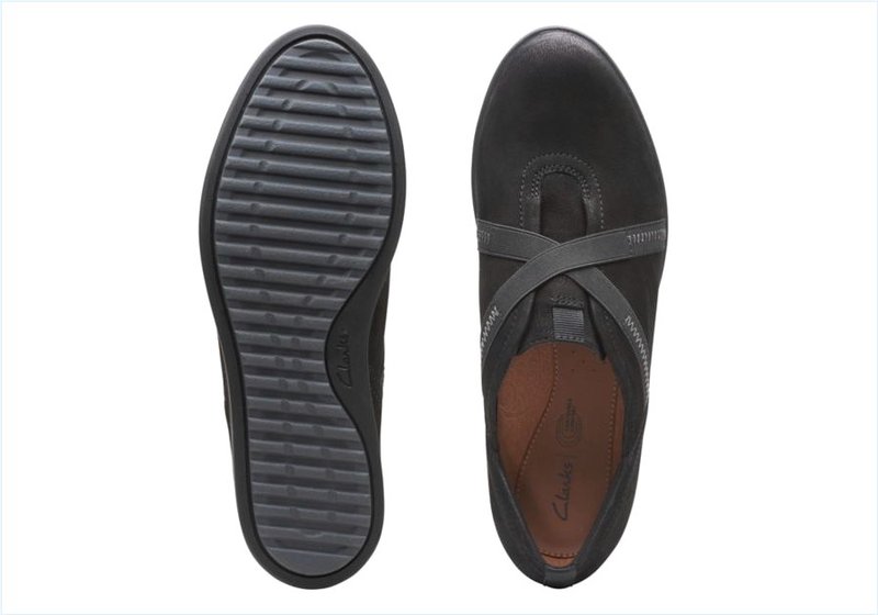  Tamzen Step / Black Nubuck Womens Shoes