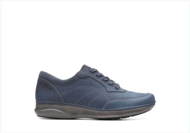  Appley Tie / Navy Nubuck Womens Shoes