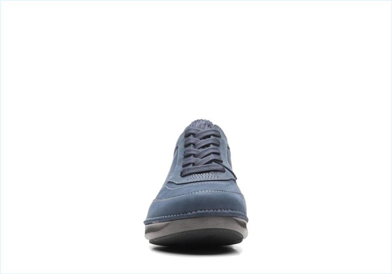  Appley Tie / Navy Nubuck Womens Shoes