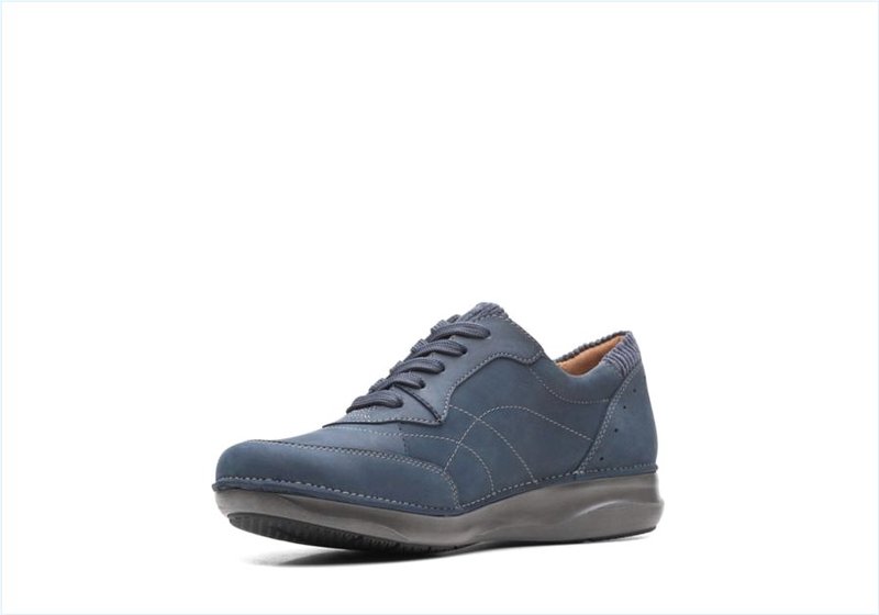  Appley Tie / Navy Nubuck Womens Shoes