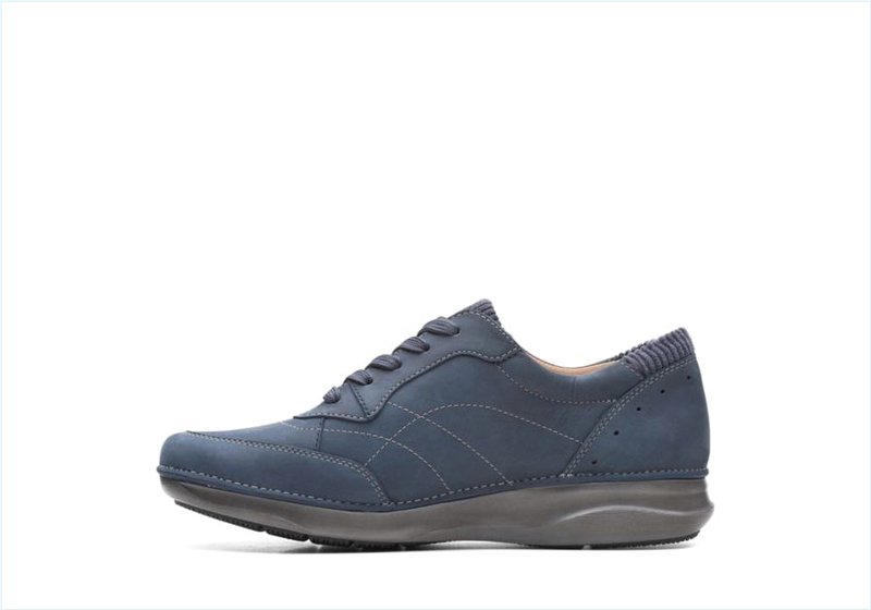  Appley Tie / Navy Nubuck Womens Shoes