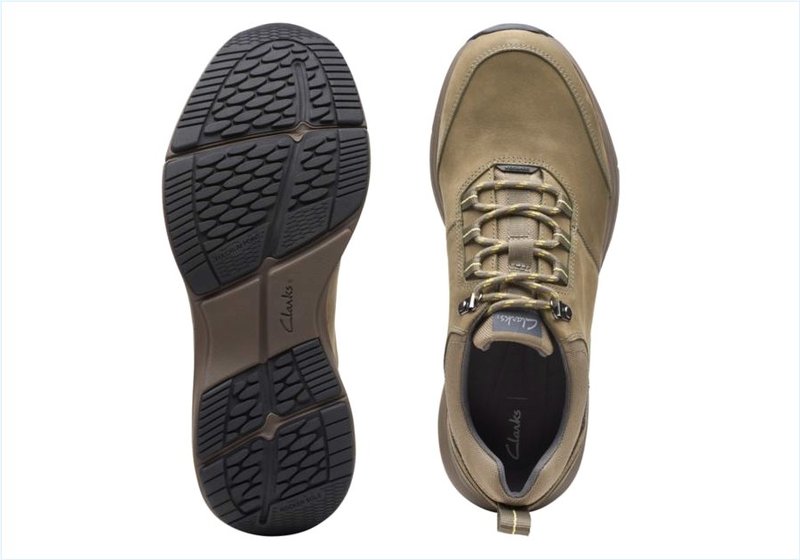  Wave2.0 Tie / Olive Nubuck Mens Sport Shoes