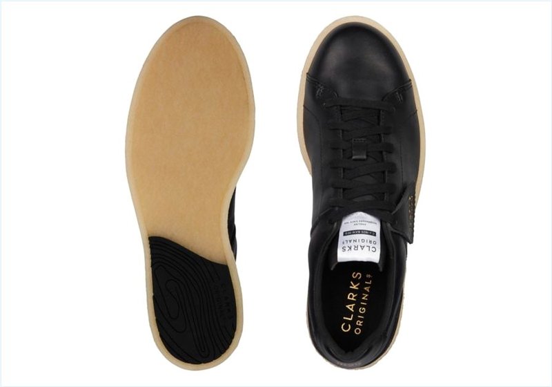  Tormatch / Black Leather Mens Originals Icon Shoes