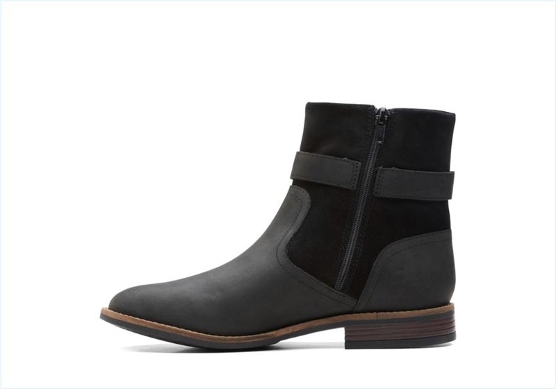  Camzin Strap / Black Womens Boots