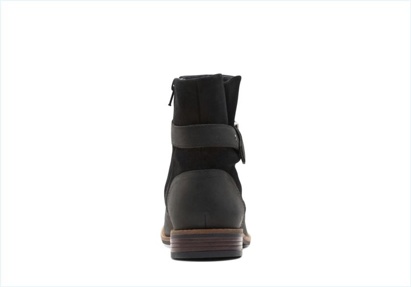  Camzin Strap / Black Womens Boots