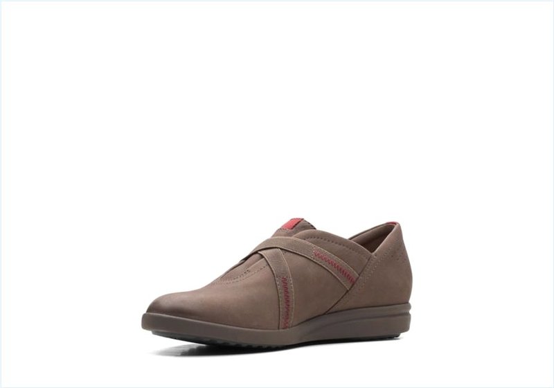  Tamzen Step / Taupe Nubuck Womens Shoes