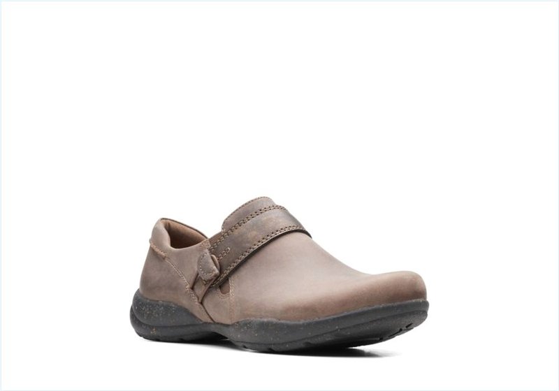  Roseville Dot / Dark Taupe Womens Shoes