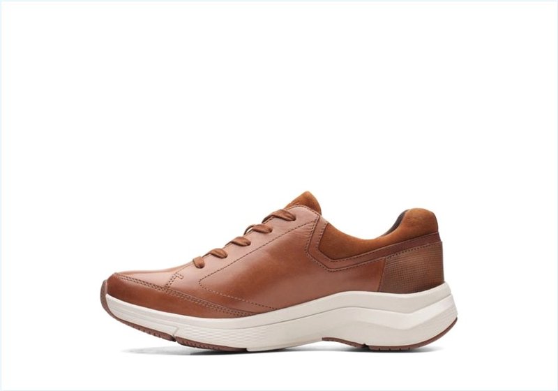  Wave2.0 Way / Dark Tan Leather Mens Sport Shoes