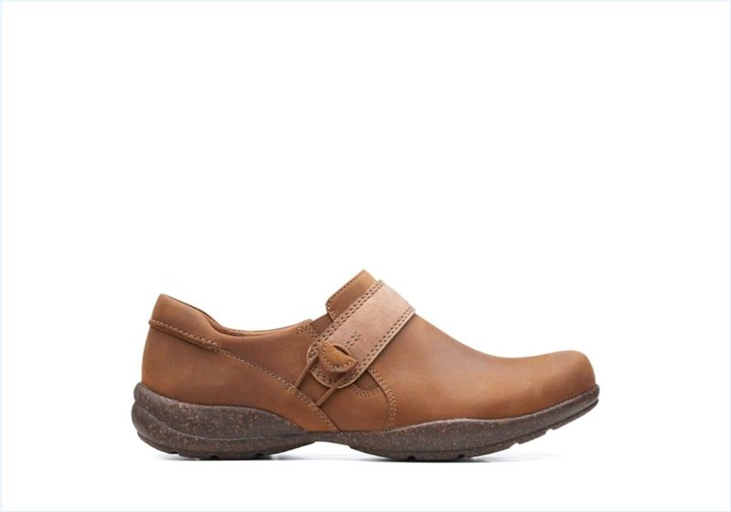  Roseville Dot / Dark Tan Combination Womens Shoes