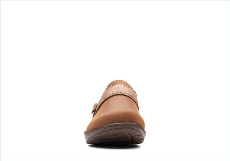  Roseville Dot / Dark Tan Combination Womens Shoes