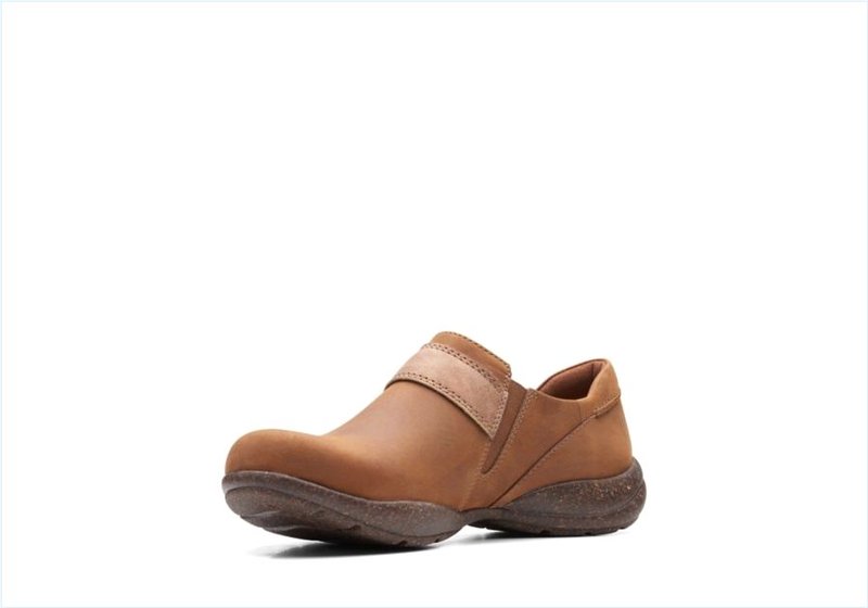  Roseville Dot / Dark Tan Combination Womens Shoes