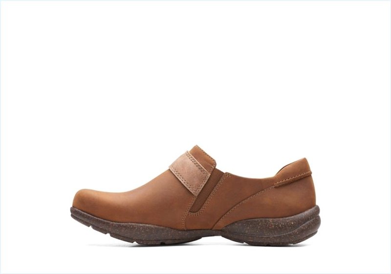  Roseville Dot / Dark Tan Combination Womens Shoes