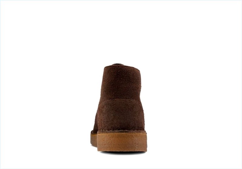  Desert Coal / Dark Brown Suede Mens Originals Icon Boots