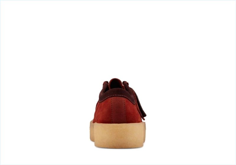  Wallabee Cup / Burgundy Nubuck Mens Originals Icon Shoes