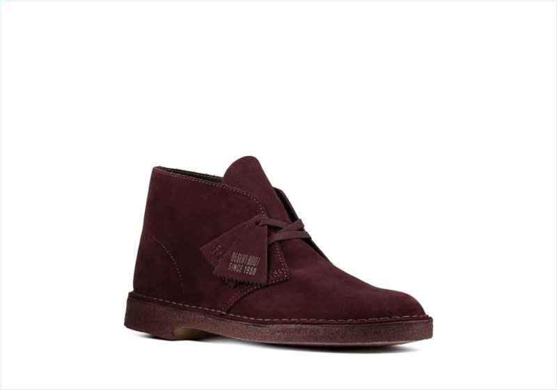  Desert Boot / Burgundy Mens Originals Icon Boots