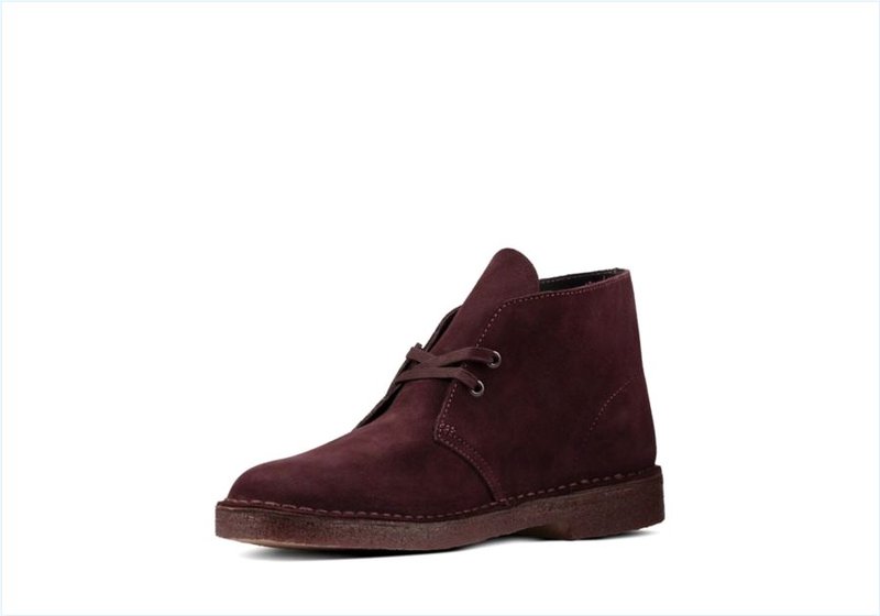  Desert Boot / Burgundy Mens Originals Icon Boots