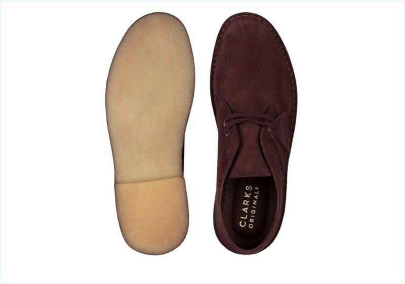  Desert Boot / Burgundy Mens Originals Icon Boots