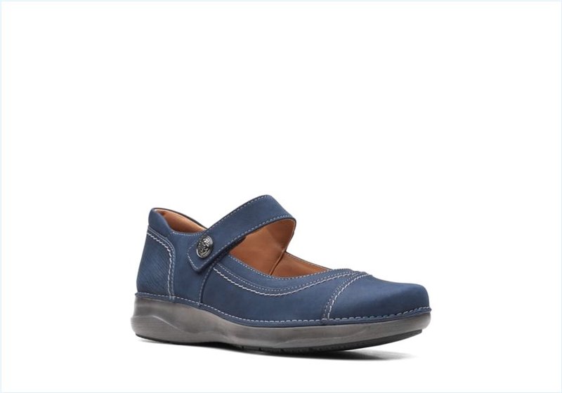  Appley Walk / Navy Nubuck Womens Shoes