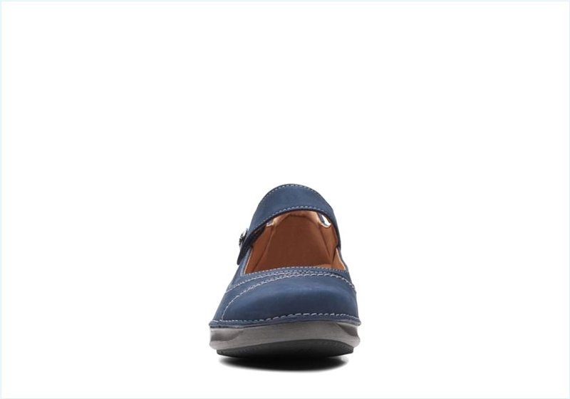  Appley Walk / Navy Nubuck Womens Shoes