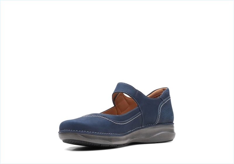  Appley Walk / Navy Nubuck Womens Shoes