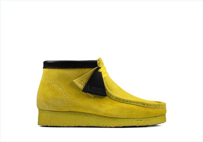  Wallabee Boot / Lime Mens Originals Icon Boots