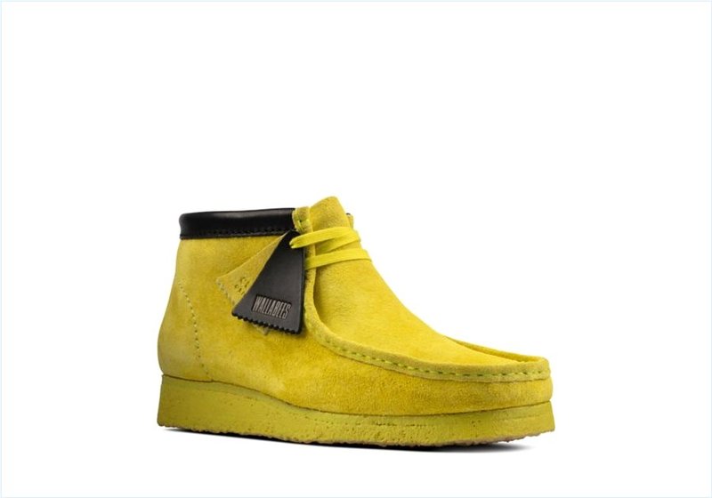  Wallabee Boot / Lime Mens Originals Icon Boots