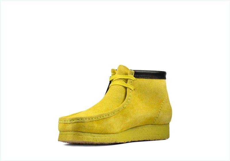  Wallabee Boot / Lime Mens Originals Icon Boots