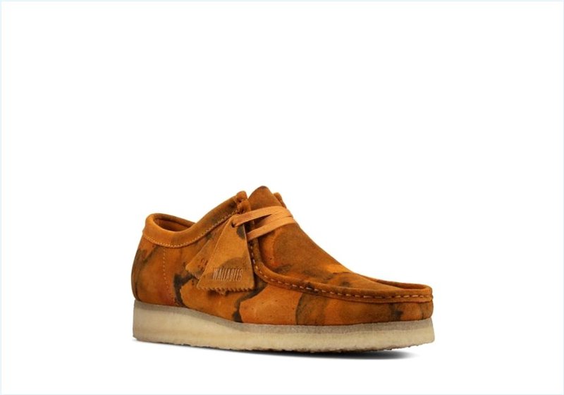  Wallabee / Turmeric Camo Mens Originals Icon Shoes