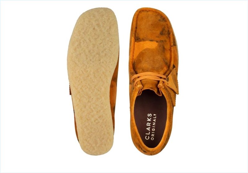  Wallabee / Turmeric Camo Mens Originals Icon Shoes