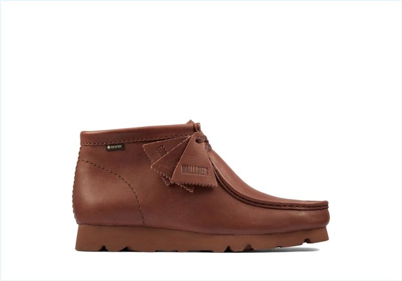  Wallabee Boot GORE-TEX / Dark Tan Leather Mens Originals Boots