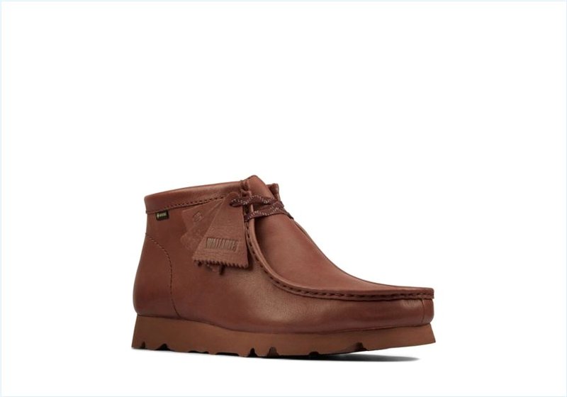  Wallabee Boot GORE-TEX / Dark Tan Leather Mens Originals Boots