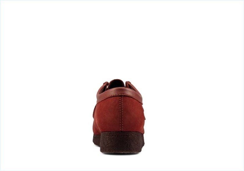  Wallabee / Burgundy Nubuck Mens Originals Icon Shoes