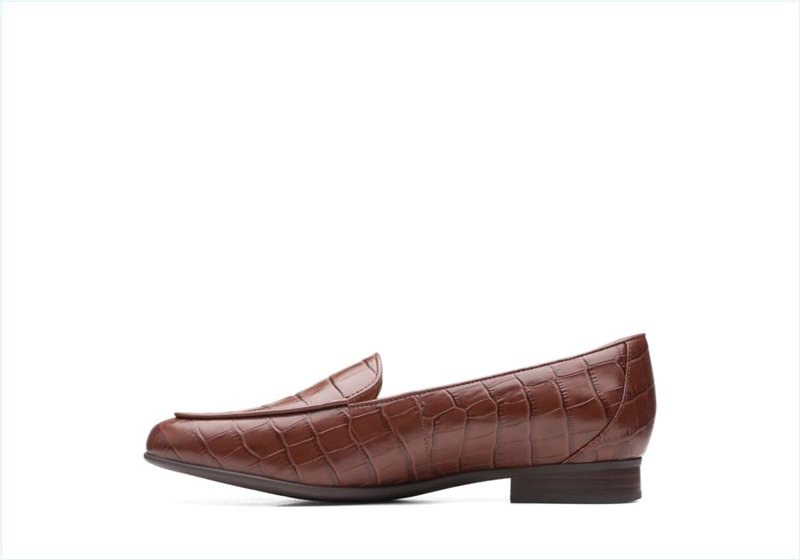  Un Blush Ease / Dark Tan Croc Womens Shoes