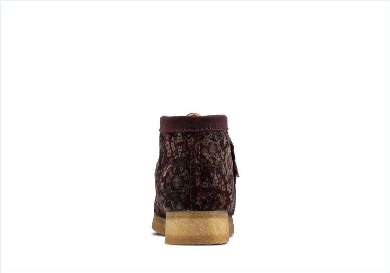  Wallabee Boot / Burgundy Velvet Womens Originals Boots