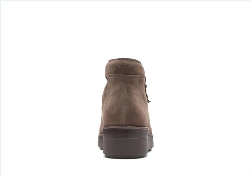  Shaylin Up / Taupe Suede Womens Boots