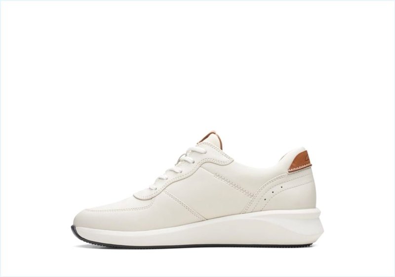  Un Rio Sprint / White Combi Leather Womens Sport Shoes