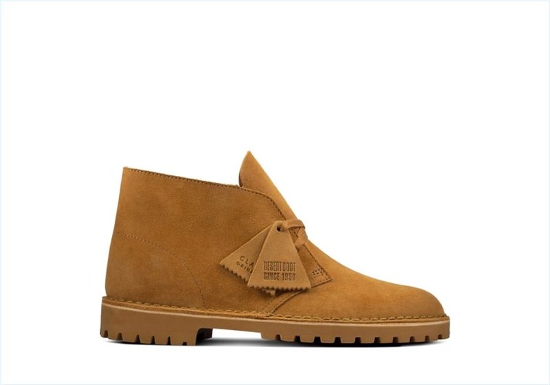  Desert Rock / Oakmoss Suede Mens Originals Icon Boots