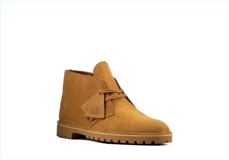  Desert Rock / Oakmoss Suede Mens Originals Icon Boots