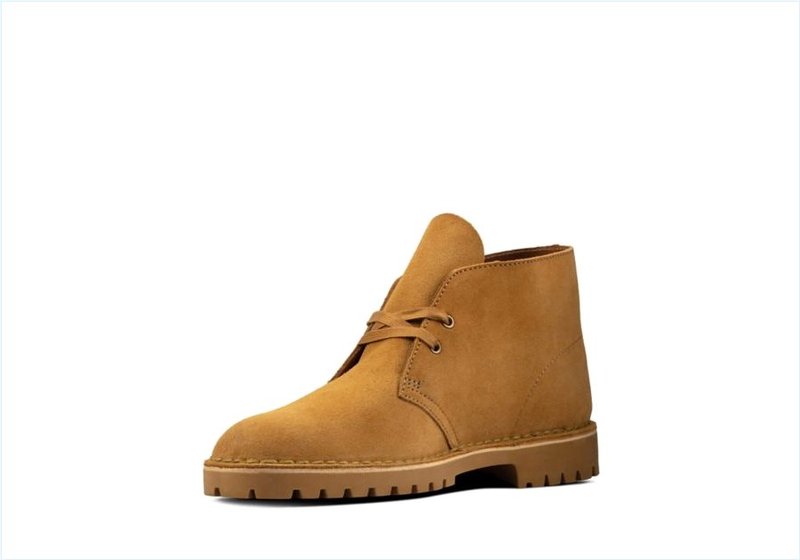  Desert Rock / Oakmoss Suede Mens Originals Icon Boots