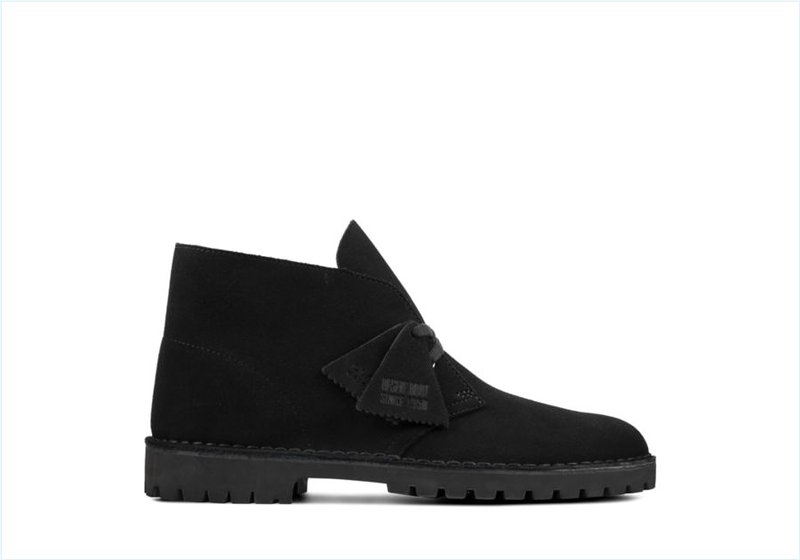  Desert Rock / Black Suede Mens Originals Icon Boots