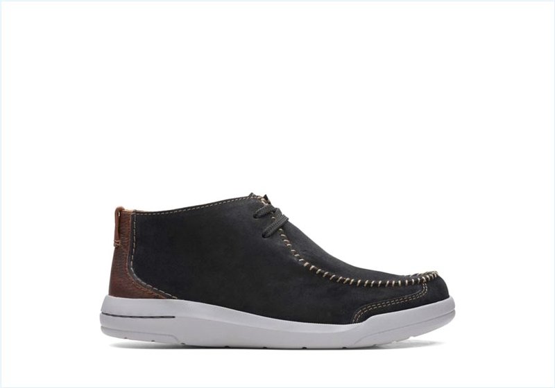  Driftway Top / Black Suede Mens Boots