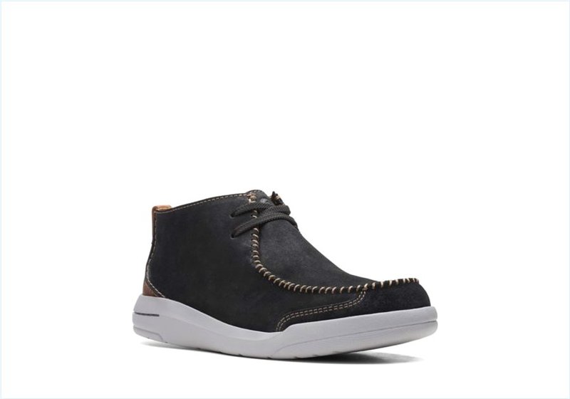  Driftway Top / Black Suede Mens Boots