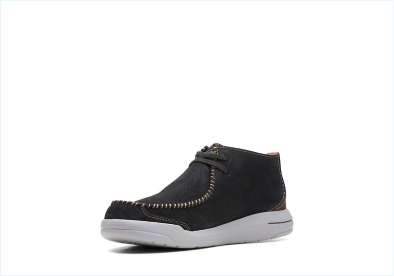  Driftway Top / Black Suede Mens Boots